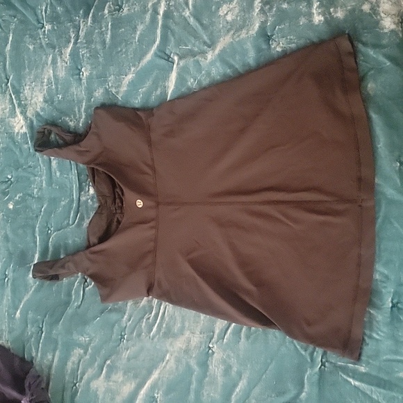 Lululemon Black Aria II Scoop Back Yoga Workout Tank Size 6 - Picture 2 of 10